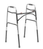Bariatric Aluminium Folding Walker Grand XL, 2 button - packed 2's