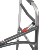 Bariatric Aluminium Folding Walker Grand XL, 2 button - packed 2's - Image 2