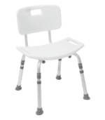 Duro Plus KD Shower Chair Stool with backrest
